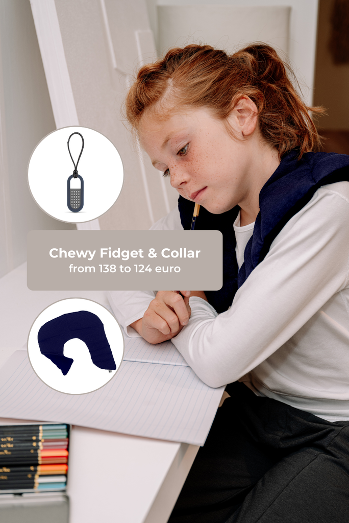 SAM ZEN deal: Weighted Collar + Chewy Fidget - Subtle tools to reduce stress