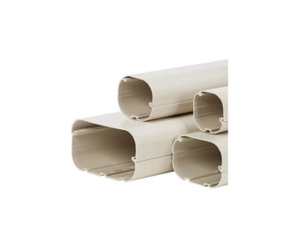 Leidinggoot 2m (75x64mm) (W)