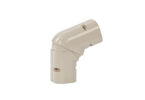 NX-75W verstelb. platte bocht 45-90° (W)