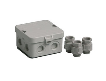 Universele Kabeldoos met deksel IP65 - 95x95x45mm