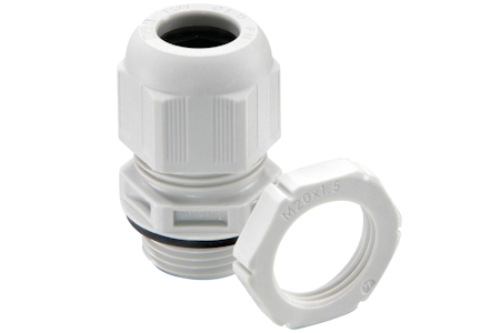 Kabelwartel + contramoer M20 IP68