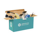 Airco installatiepakket gevelopstelling