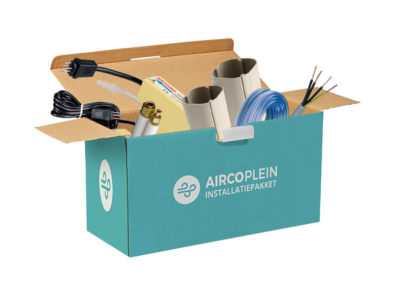 Airco installatiepakket gevelopstelling