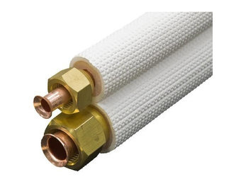 Aircotube flare geïsoleerde leidingset 5 mtr FS2403 1/4 x 1/2