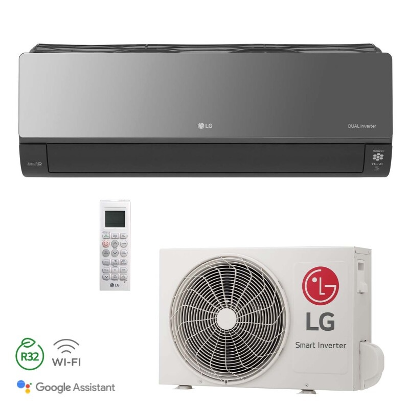 LG Artcool Mirror 5,0 kW Wandmodel Binnen- en Buitenunit