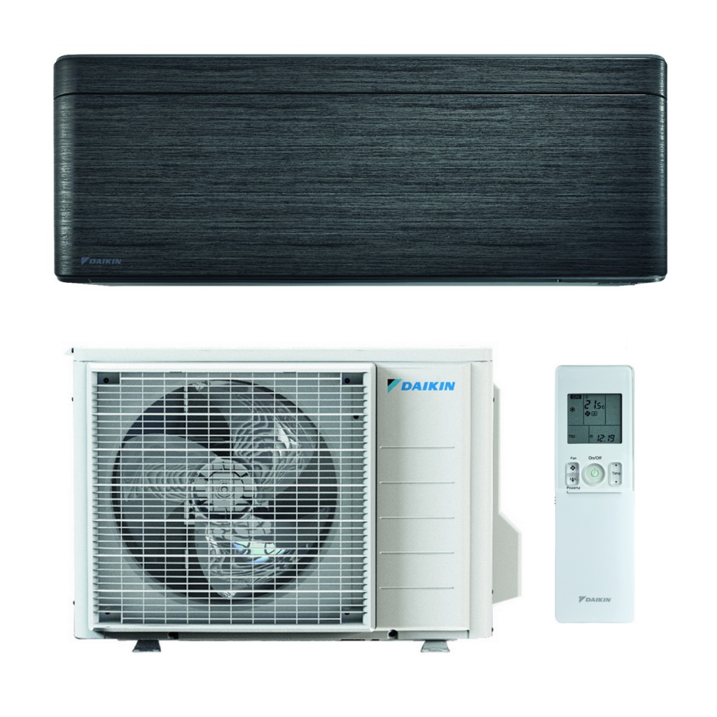Daikin Stylish 3,5 kW wit/zilver/zwart hout