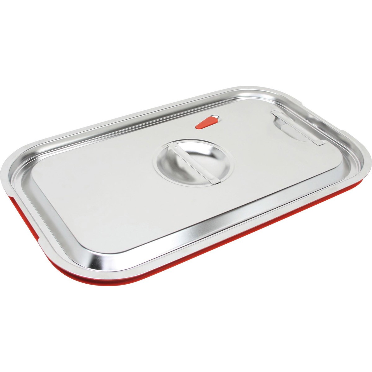 GN-Deckel mit Silikondichtung Edelstahl für 1/2