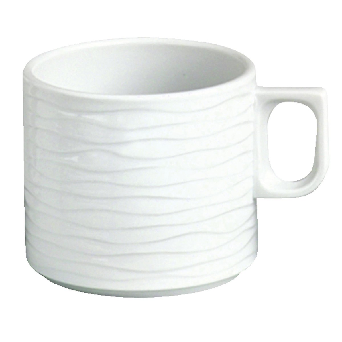 Hotelporzellan "Curved" Tasse Obere Espresso