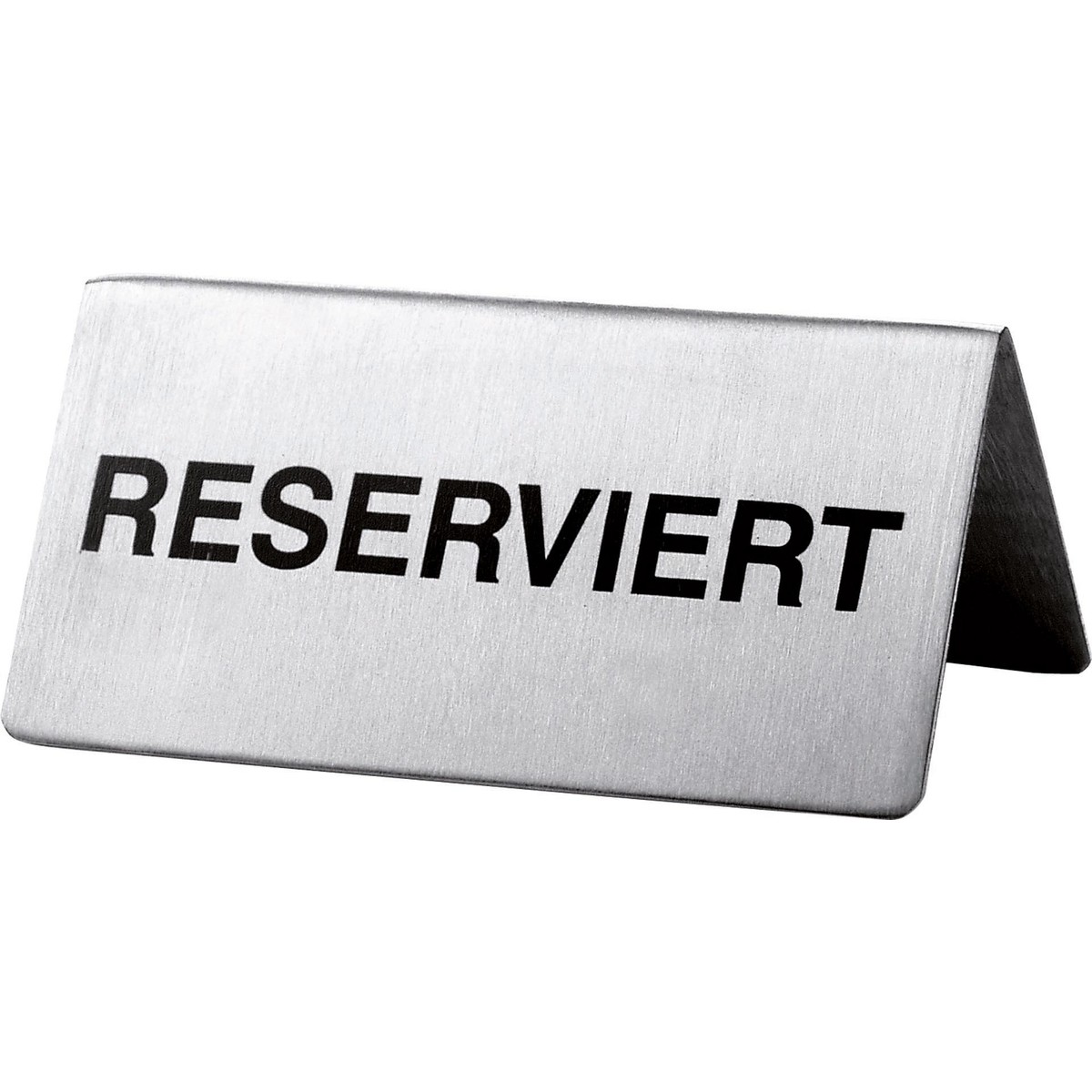 Aufsteller "Reserviert"