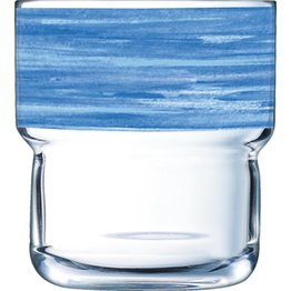 Glasserie "Brush" 220ml Blau 220ml