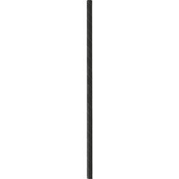 Trinkhalme aus Papier schwarz 15cm