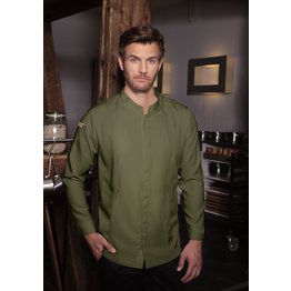 Kochjacke Herren "Green-Generation", moosgrün Größe 54