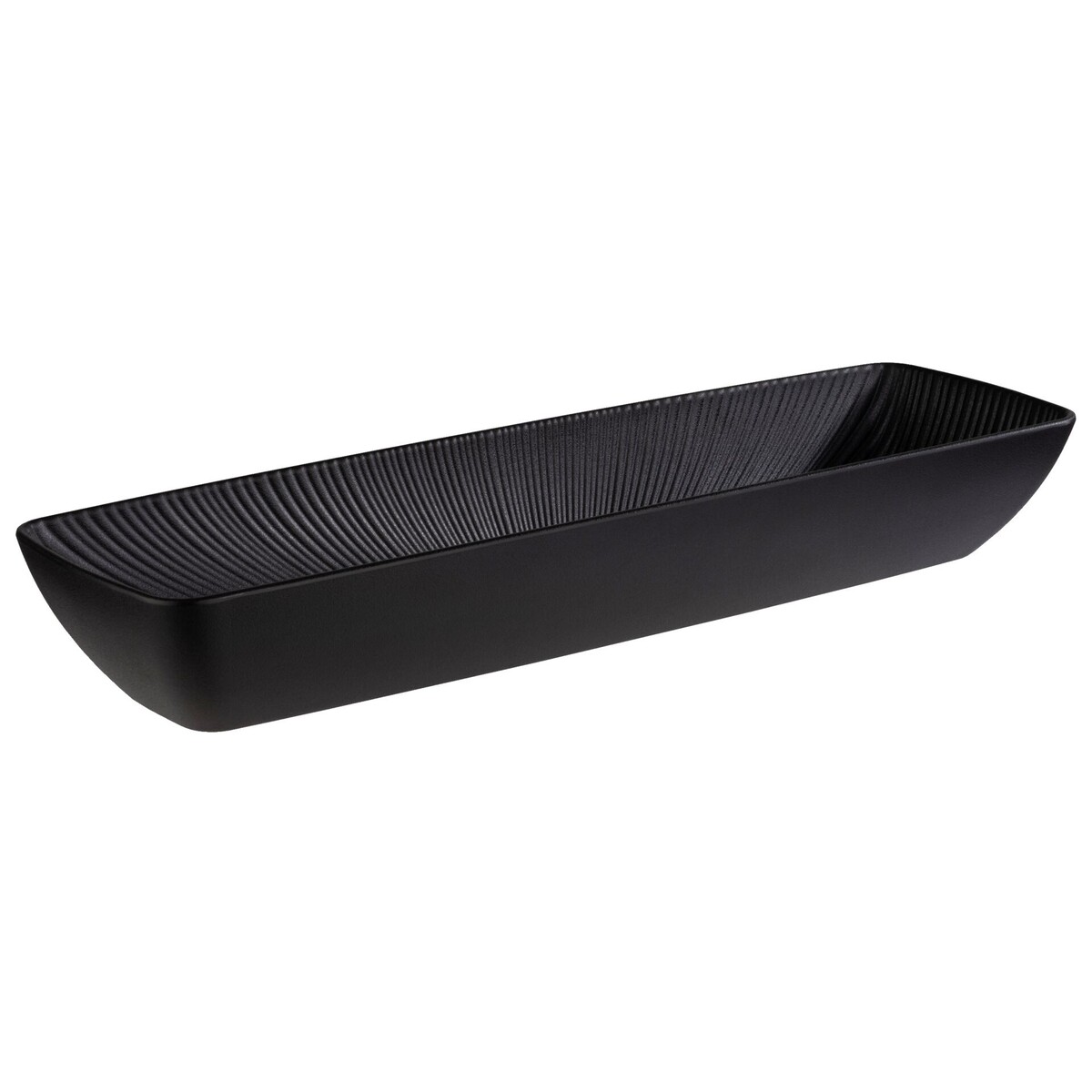 GN Schale "NERO", Melamin GN 2/4