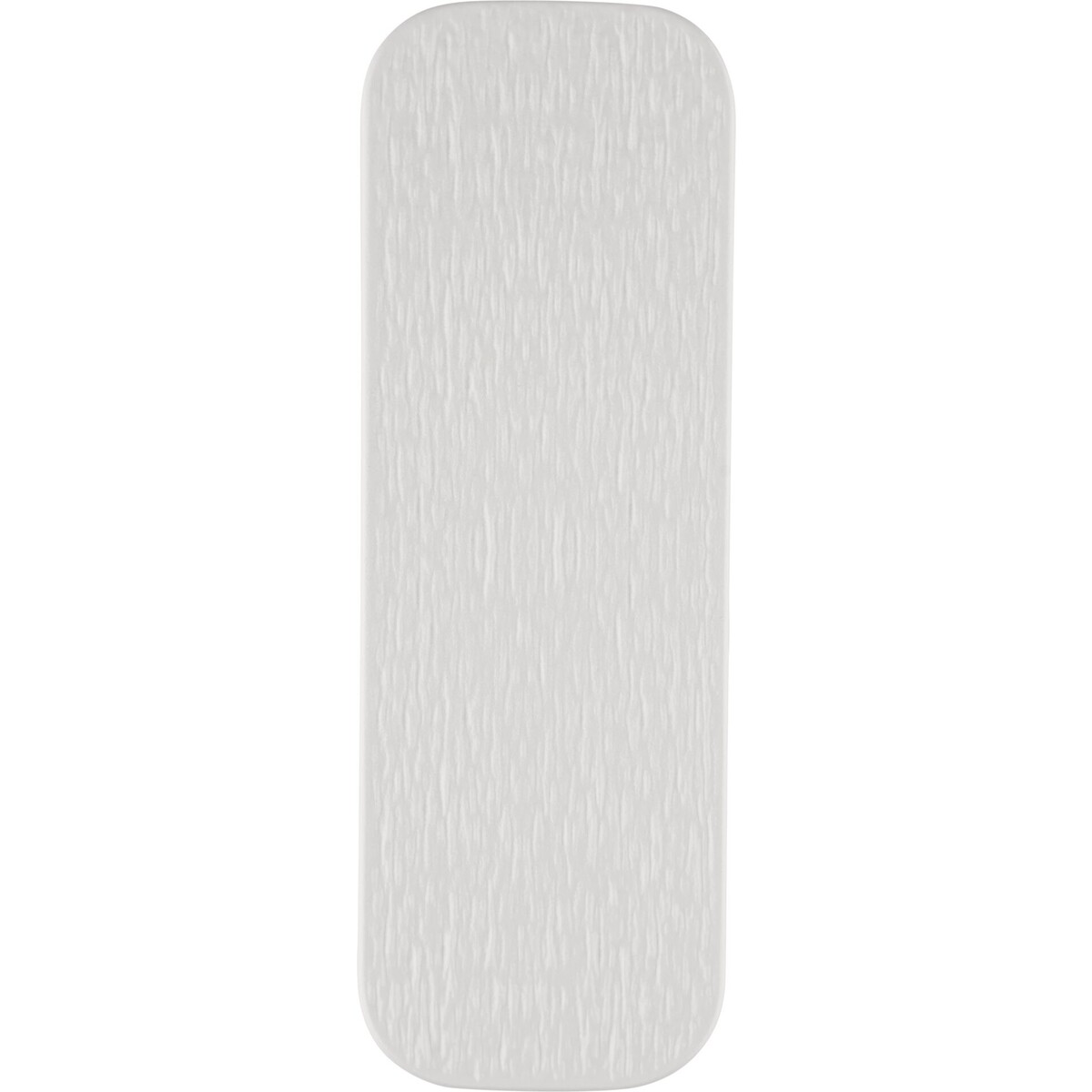 Porzellanserie "Lavanit" weiß Platte rechteckig 30x10x1,1cm
