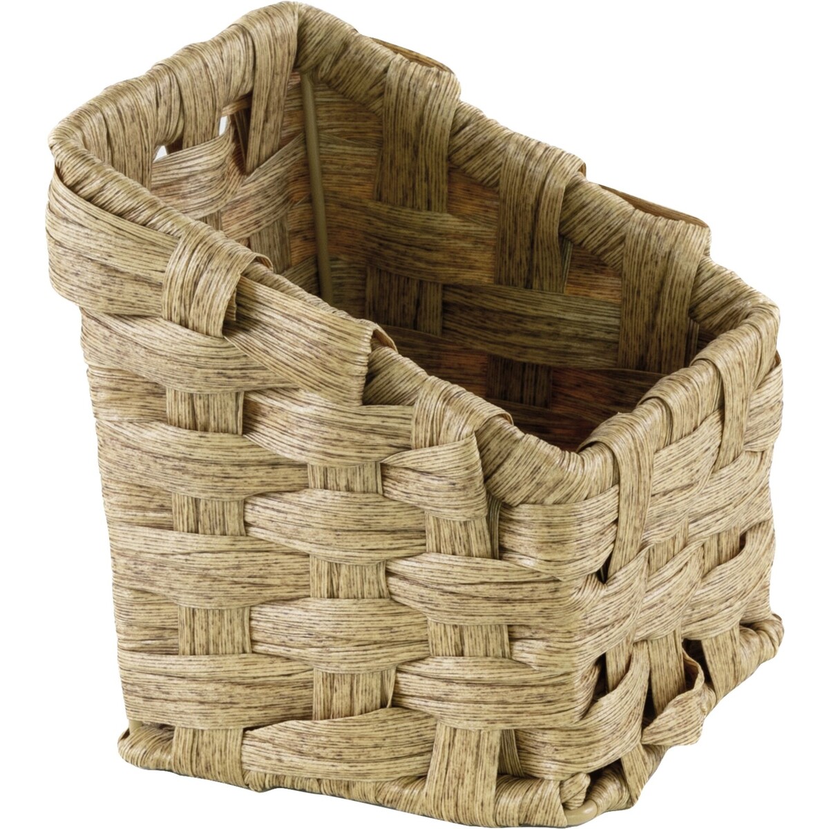 Besteckkorb schräg, beige, Polyrattan