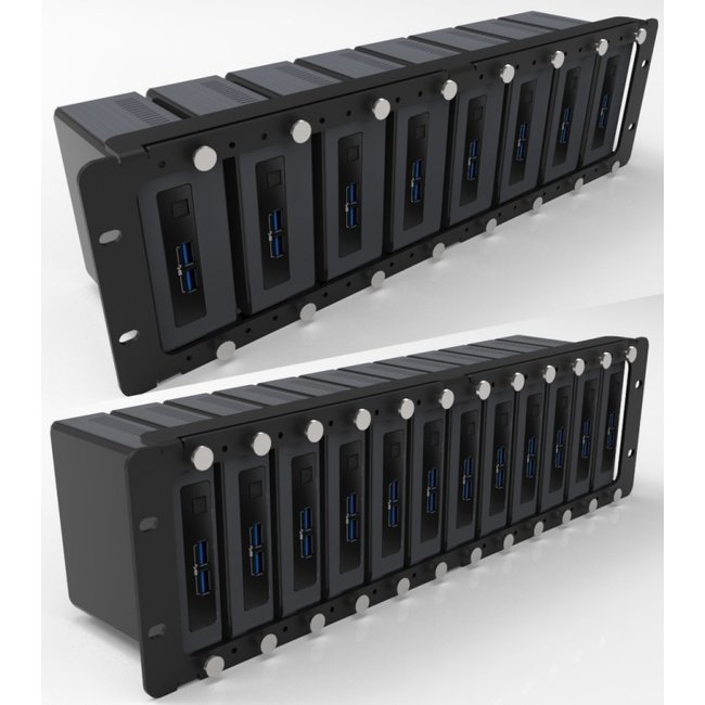 19inch 3U rack to mount 112 Intel NUC MyElectronics