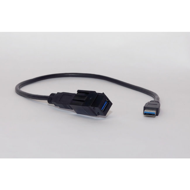 USB 3.0 connector/insert met afneembare kabel