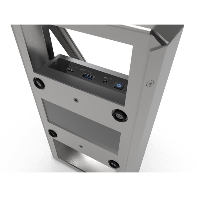 CyberNUC Stainless Steel case for all 4"x4" NUCs