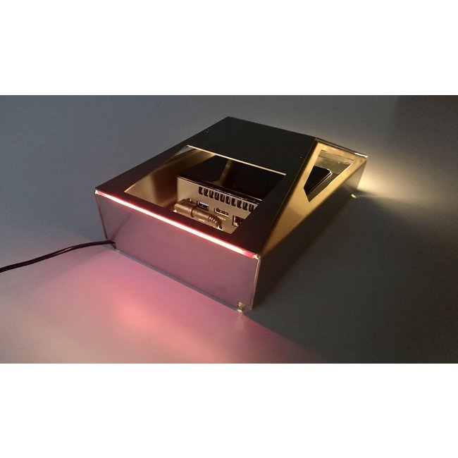 CyberNUC Stainless Steel case for all 4"x4" NUCs