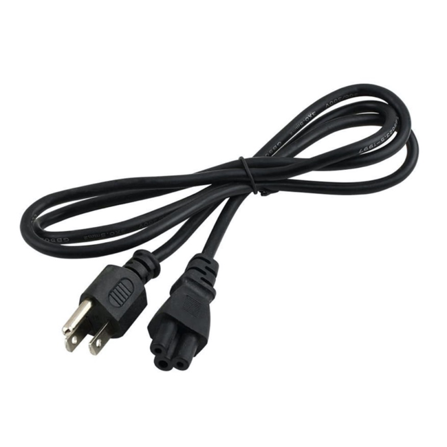 US Netsnoer 3-polig Mickey mouse 1,8m