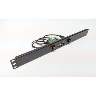 Raspberry Pi 19 inch Rack Mount 1U for 1 Raspberry Pi
