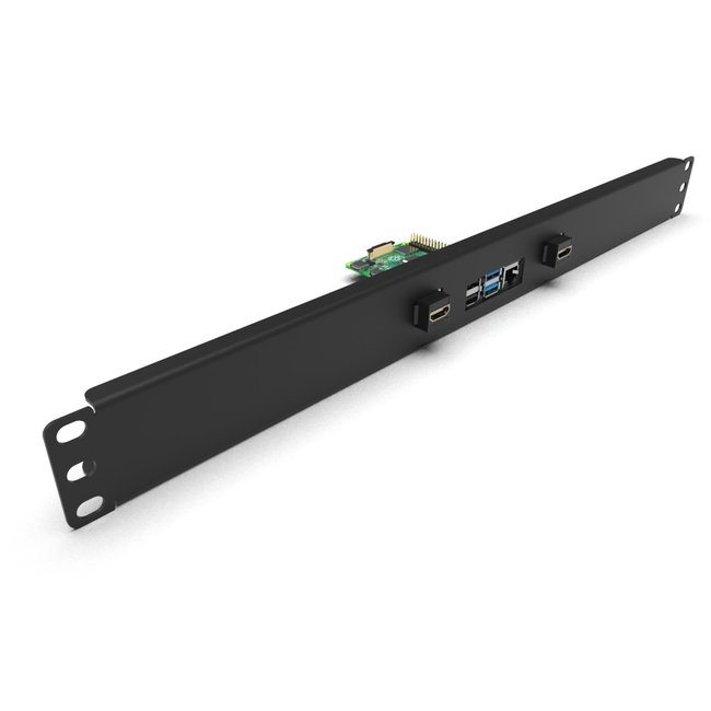 19 inch rack mount 1u voor 1 raspberry pi myelectronics