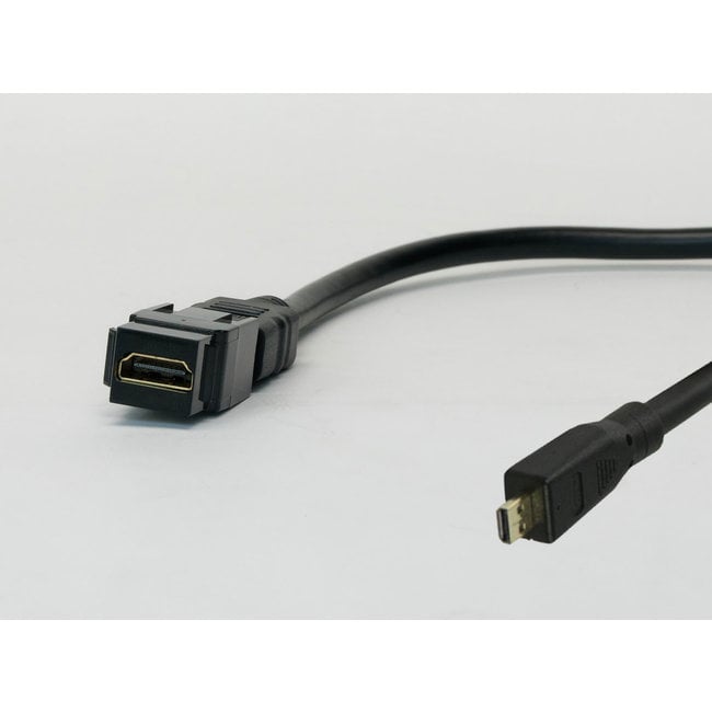 HDMI connector/insert with detachable cable micro-HDMI > HDMI A