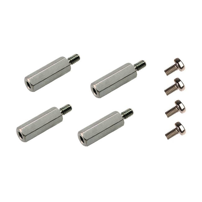 Raspberry Pi screw kit  (4 pcs.) 9mm for mounting POE hat (RB Pi 4 + RB Pi PoE HAT)