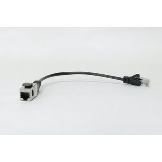 LAN Cat.6A connector/insert met afneembare kabel