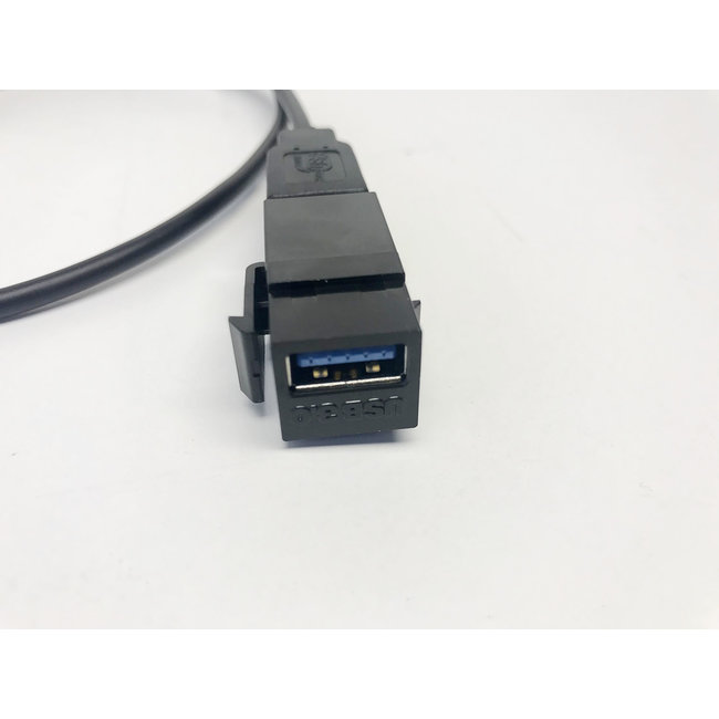 USB connector/insert met afneembare kabel USB-micro > USB2.0 A