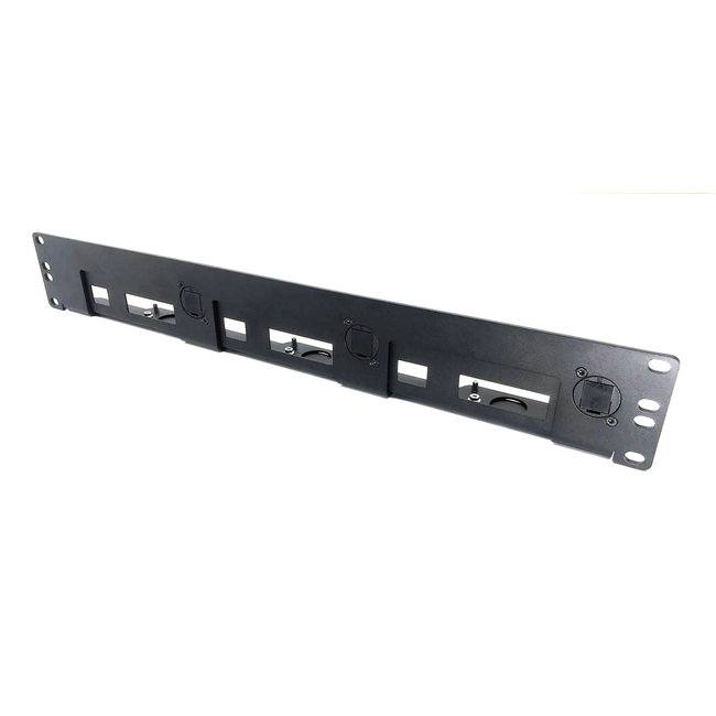 19 inch rack mount 1.5U voor 1-3 stuks RASPBERRY Pi en/of High NUC