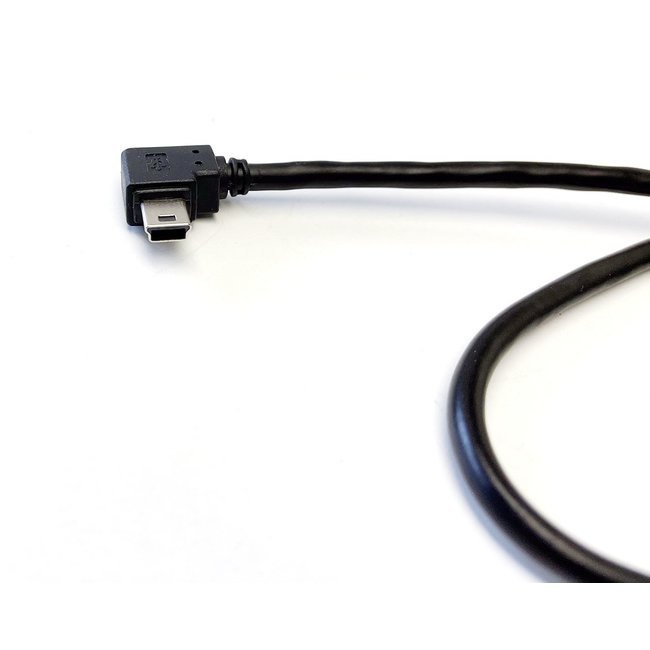 USB cable USB-A <-> USB-mini right angle