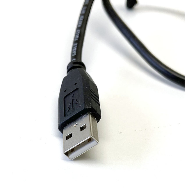 USB cable USB-A <-> USB-mini right angle