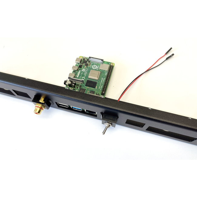 Snap-in RCA connector Red