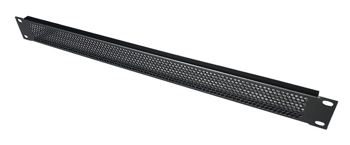 1U 19 inch Rack panel with air vents - MyElectronics