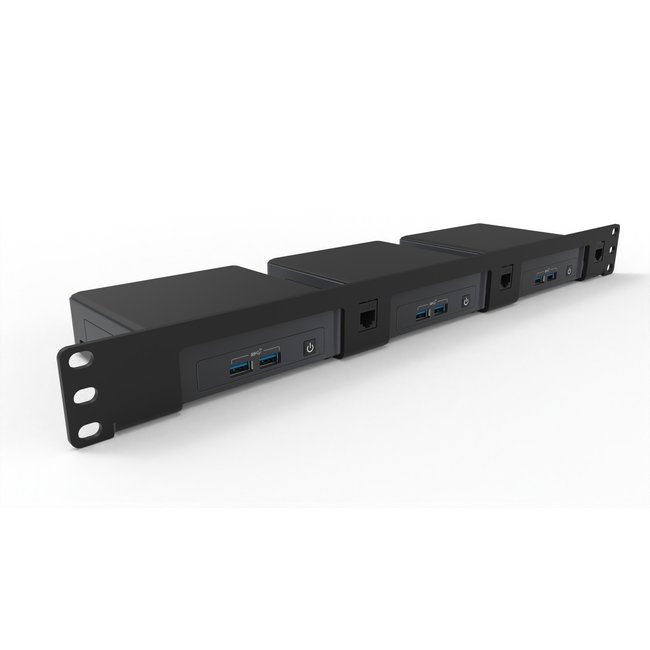 19inch 1U rack to mount 1-3 Intel NUC