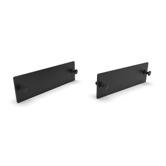 Set of 2x Blank cover for 19 inch rack mount 3U for 12x Jetson FRONT REMOVABLE