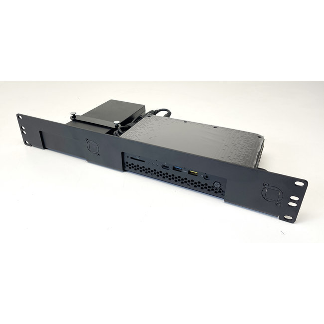 NUC11PHKi7C Rack mount 1.5U 19 inch for Phantom Canyon + PSU