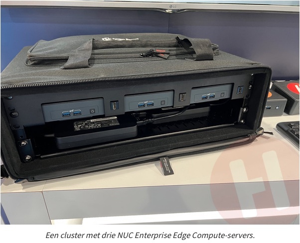 NUC Mini PC 19 Inch 3U Rack Mount - Tot 12 Intel NUC's Met Montageplaten