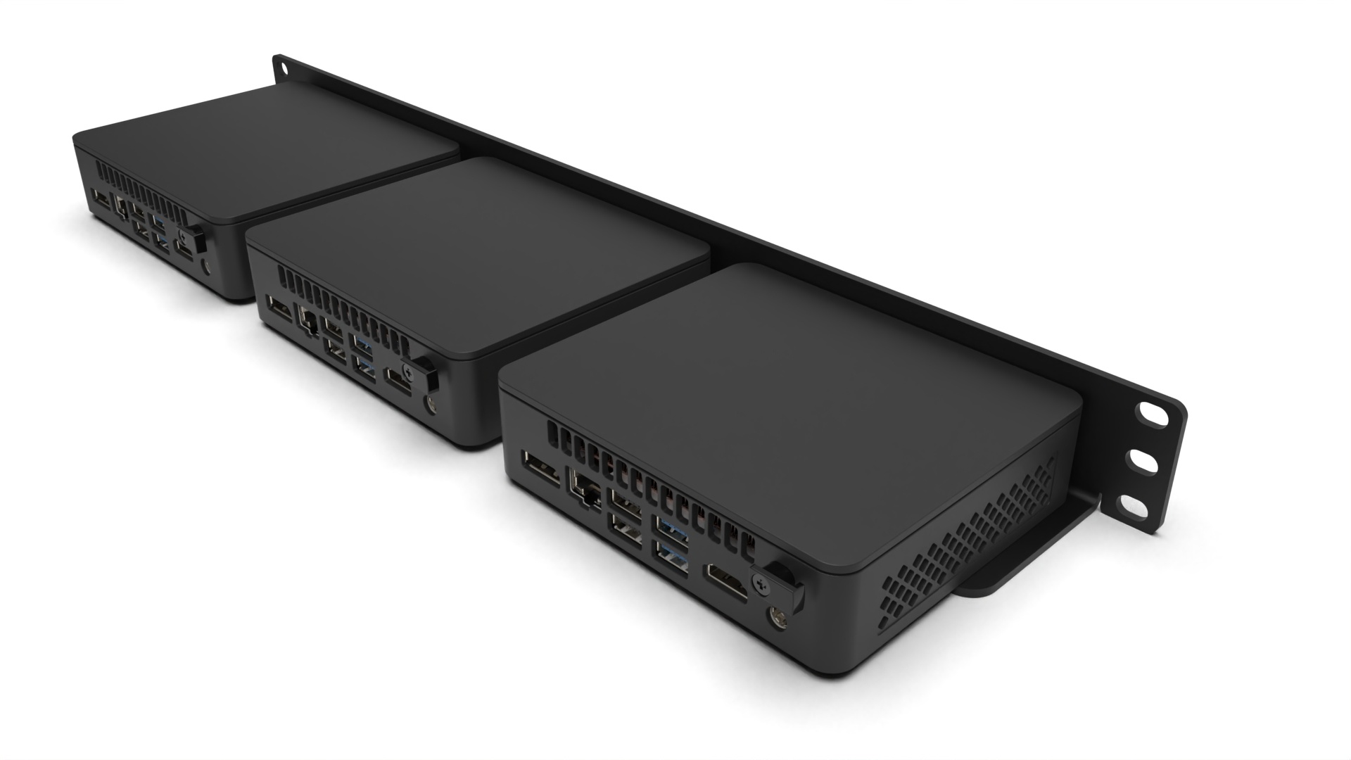 19inch 1U RackMount kit voor 13 NUC11AT Atlas Canyon MyElectronics