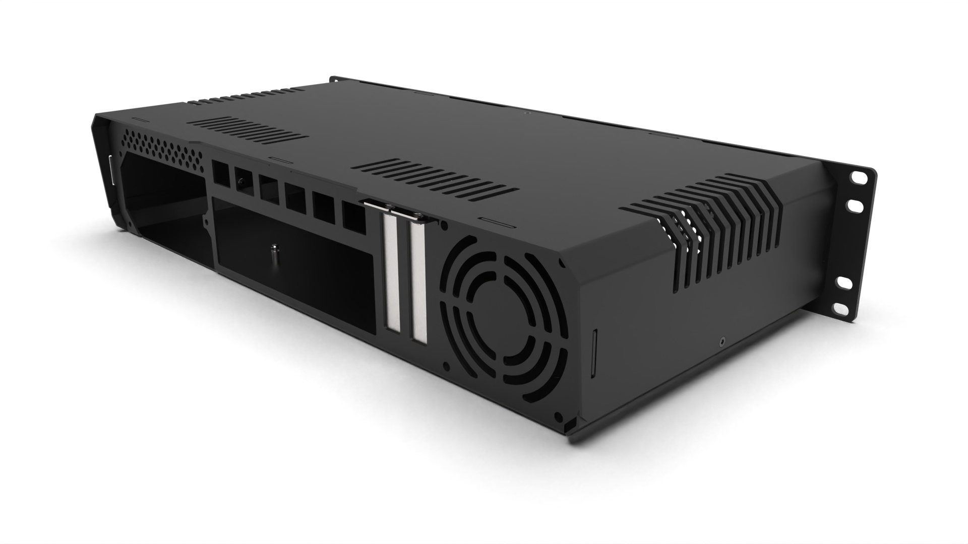 19 inch 2U mini-ITX case short depth - MyElectronics