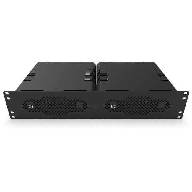 19 inch 2U mini-ITX case for Dual Mini-ITX