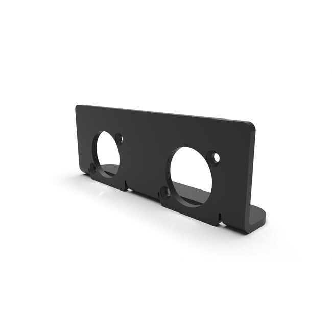 D-size connector I/O panel for 2x connector in NUC 1U and NUC 1.5U rack mount D-size connector I/O panel for 2x connector in NUC 1U and NUC 1.5U rack mount