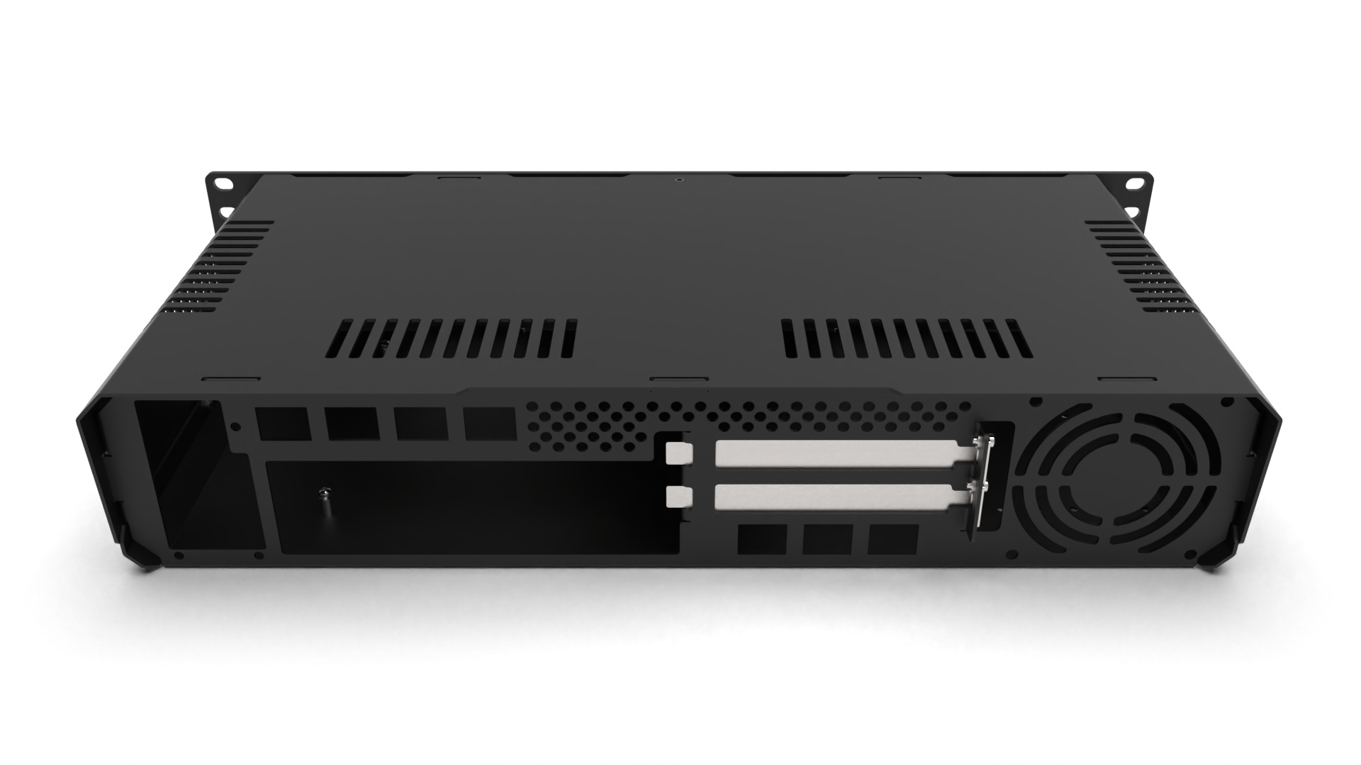 19 inch MiniITX Case 2U Short Depth Full PCI MyElectronics