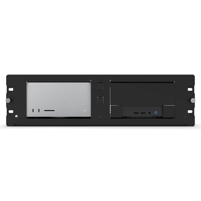 Mac Studio Rack Mount 19 inch for 1 Mac Studio & 1 NUC ('low' model)
