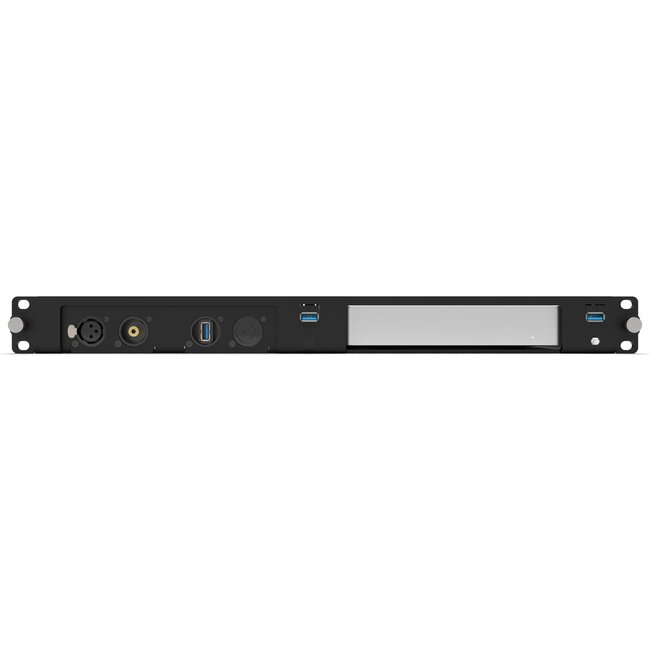 Mac Mini Rack Mount for 1 Mac mini & 4x XLR/Neutrik