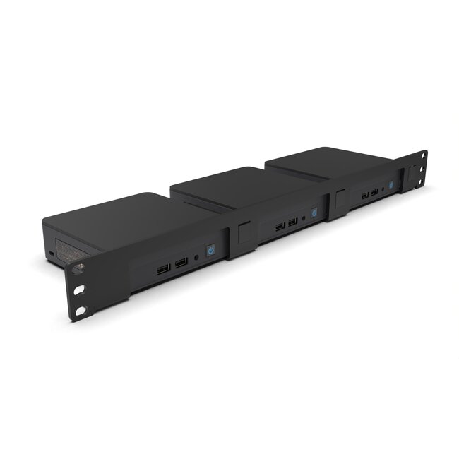 19inch 1U RackMount kit for 1-3 NUC's including 2x blind cover