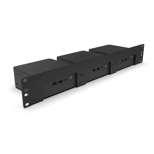 19inch 1.5U rack voor 1-3 Intel NUC's