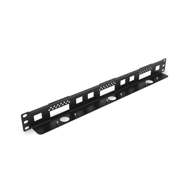 19 inch Rack Mount 1U for 1-3 Raspberry Pi, including 2x blind cover
