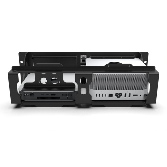 Mac Studio Rack Mount 19 inch for 1 Mac Studio & 1 Mac mini